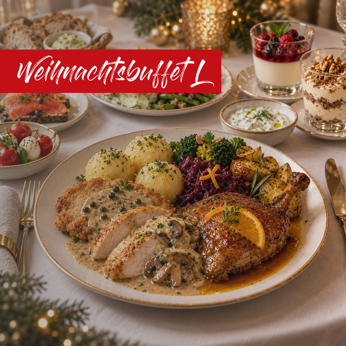 Weihnachtsbuffet L