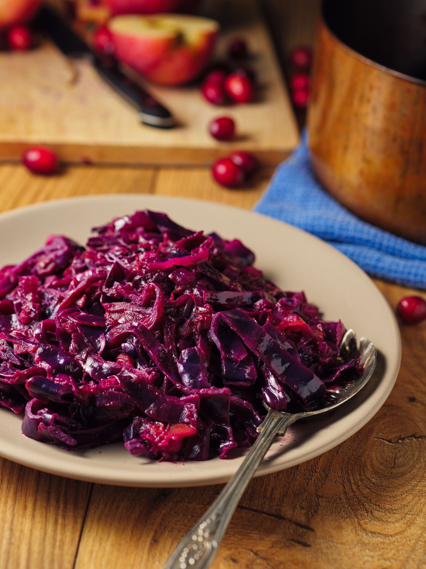 Apfelrotkohl