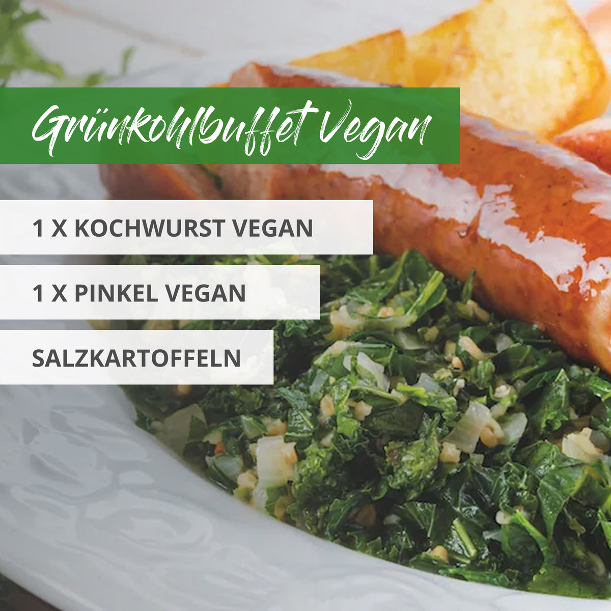 Grünkohlbuffet Vegan