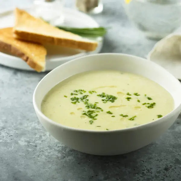 Käse-Lauch-Suppe-Brünings Partyservice