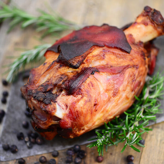 Schweinshaxe mit Beilage-Brünings Partyservice