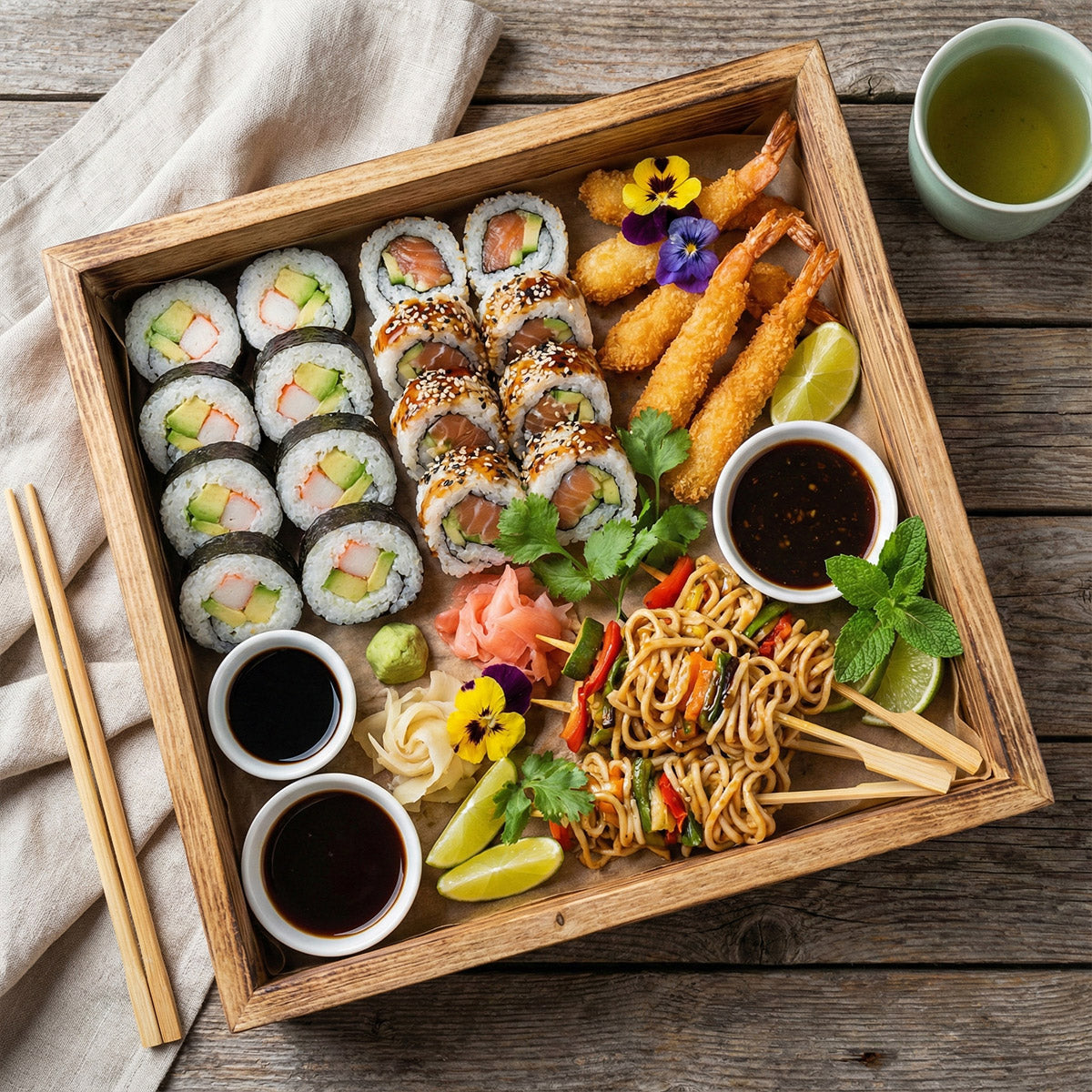 Fingerfood Box - Asia Style – Brünings Partyservice