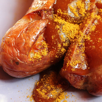 Vegane Currywurstpfanne-Brünings Partyservice