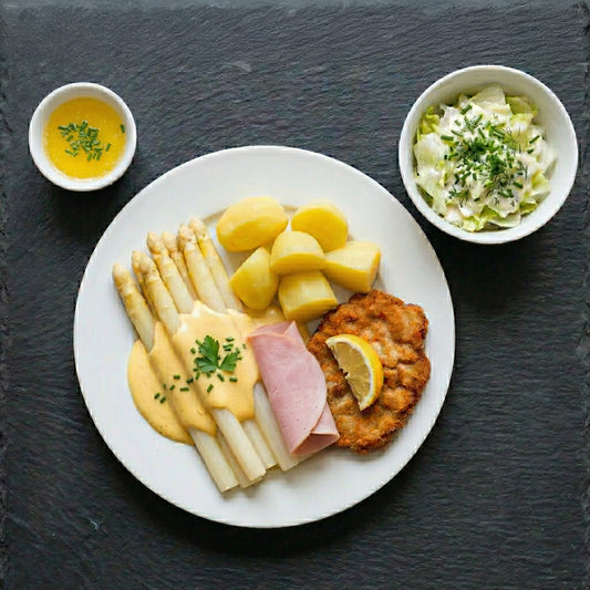 Spargel Schinken Schnitzel
