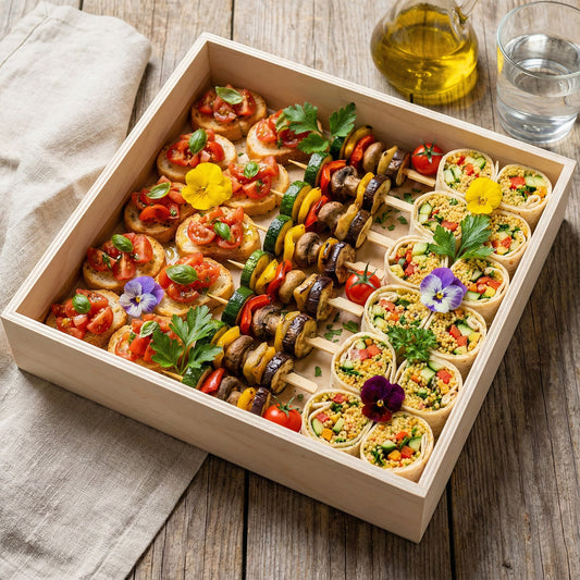 Fingerfood Box - Veganes Trio