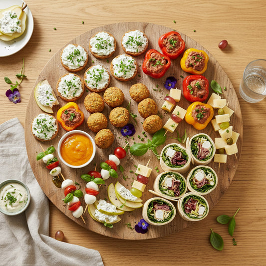 Canapés und Fingerfood Vegetarisch